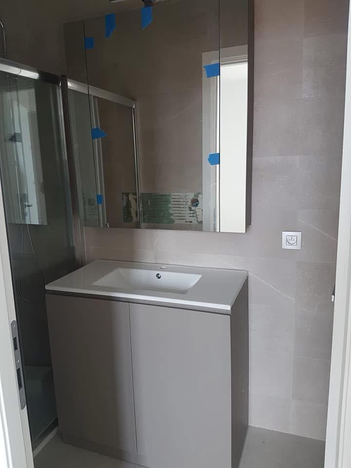 Doppia colonna bagno su misura