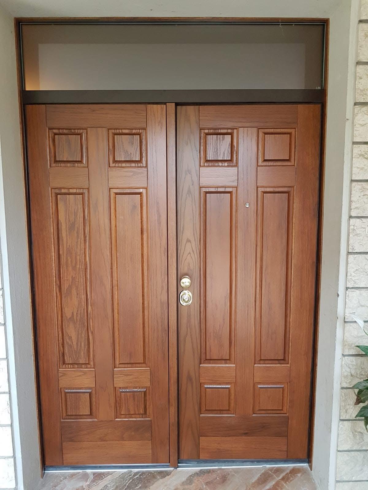 Porta su misura in legno massello